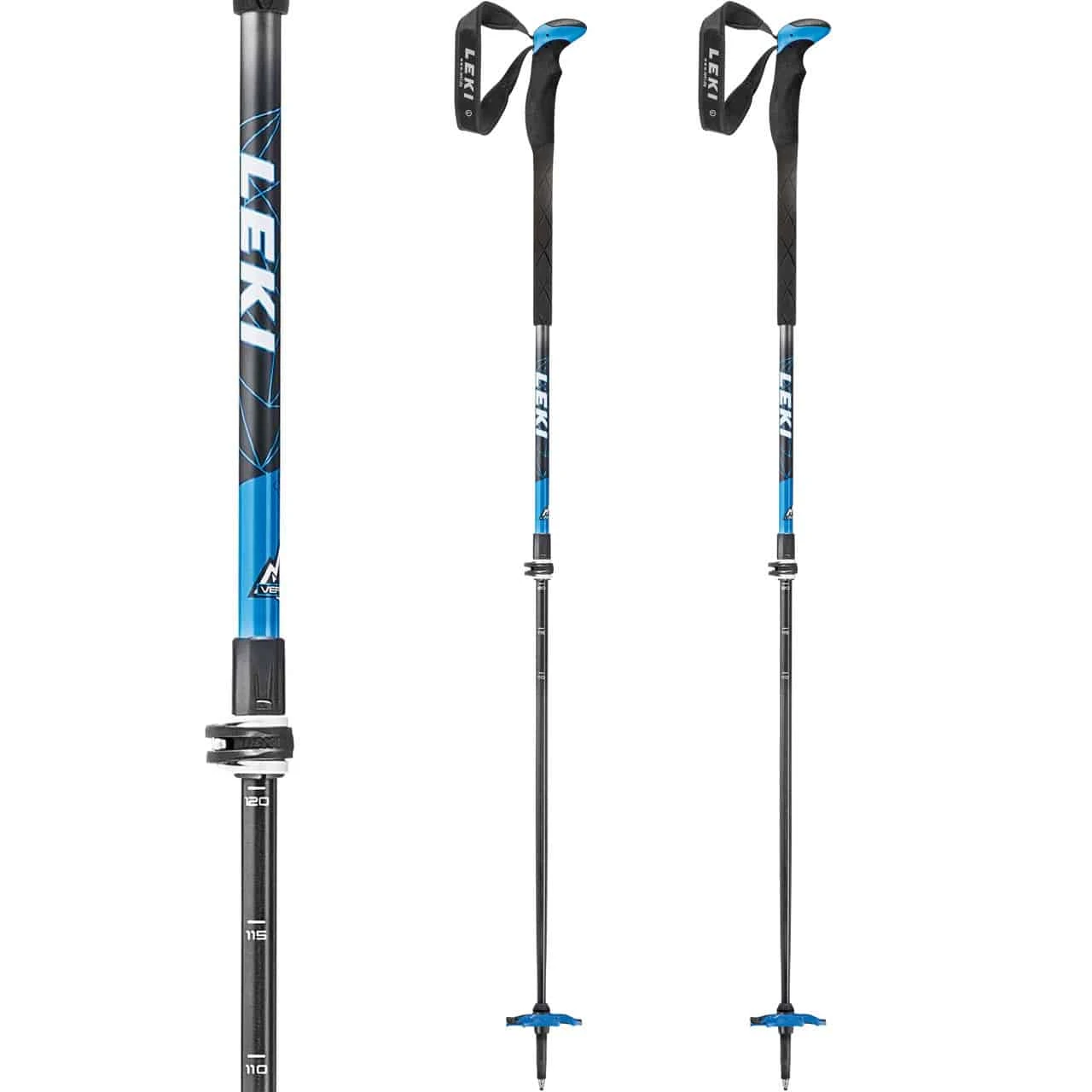 Leki Aergonlite 2 Anthra/blue 2 Leki Aergonlite 2 Anthra/blue - immagine 2
