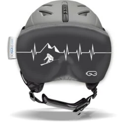 Soggle Vizor Heartbeat Skier