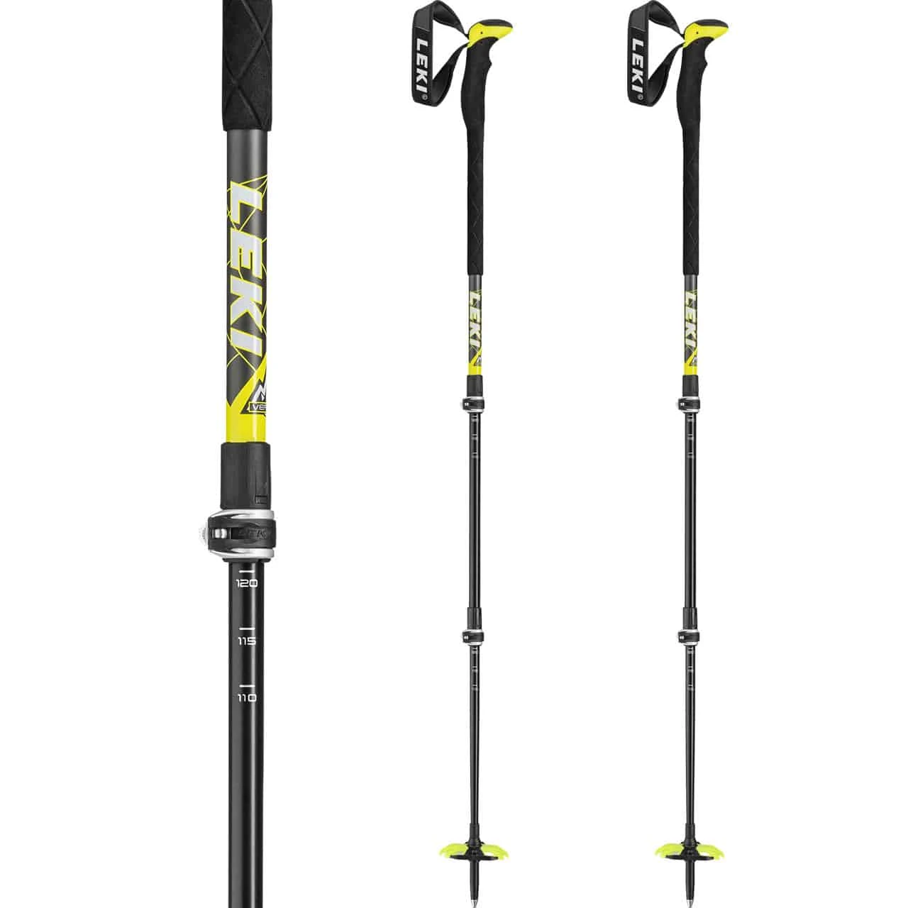 Leki Aergon 3 Anthra/neonyellow 2 Leki Aergon 3 Anthra/neonyellow - immagine 2