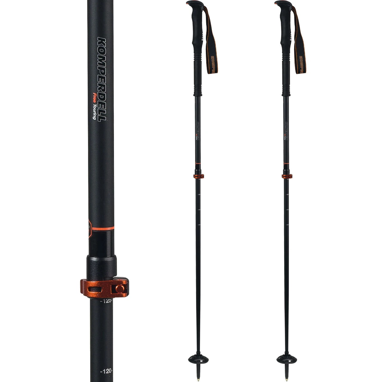 Komperdell Free Touring TI Orange 2 Komperdell Free Touring TI Orange - immagine 2