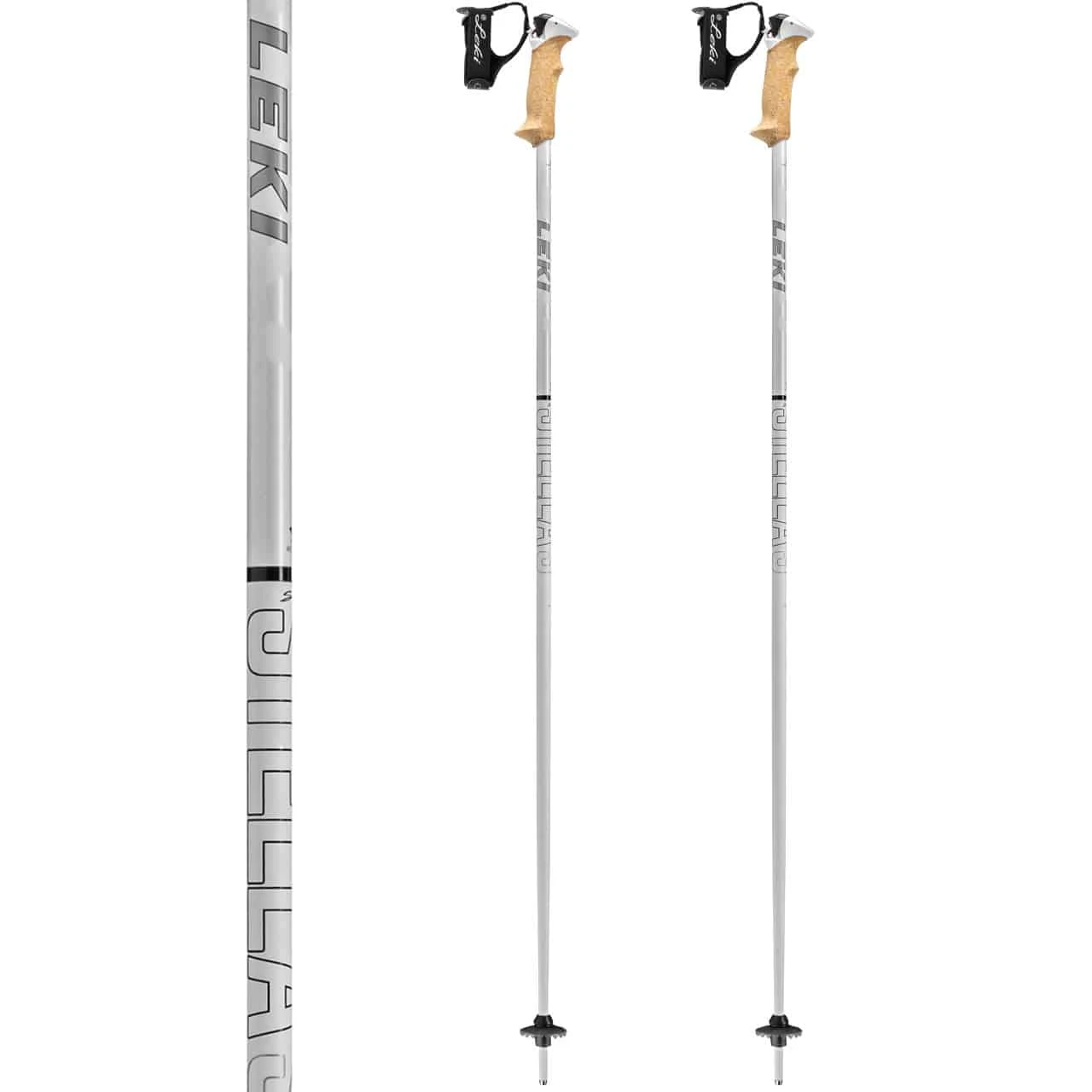 Leki Stella S White/black/silver 2 Leki Stella S White/black/silver - immagine 2
