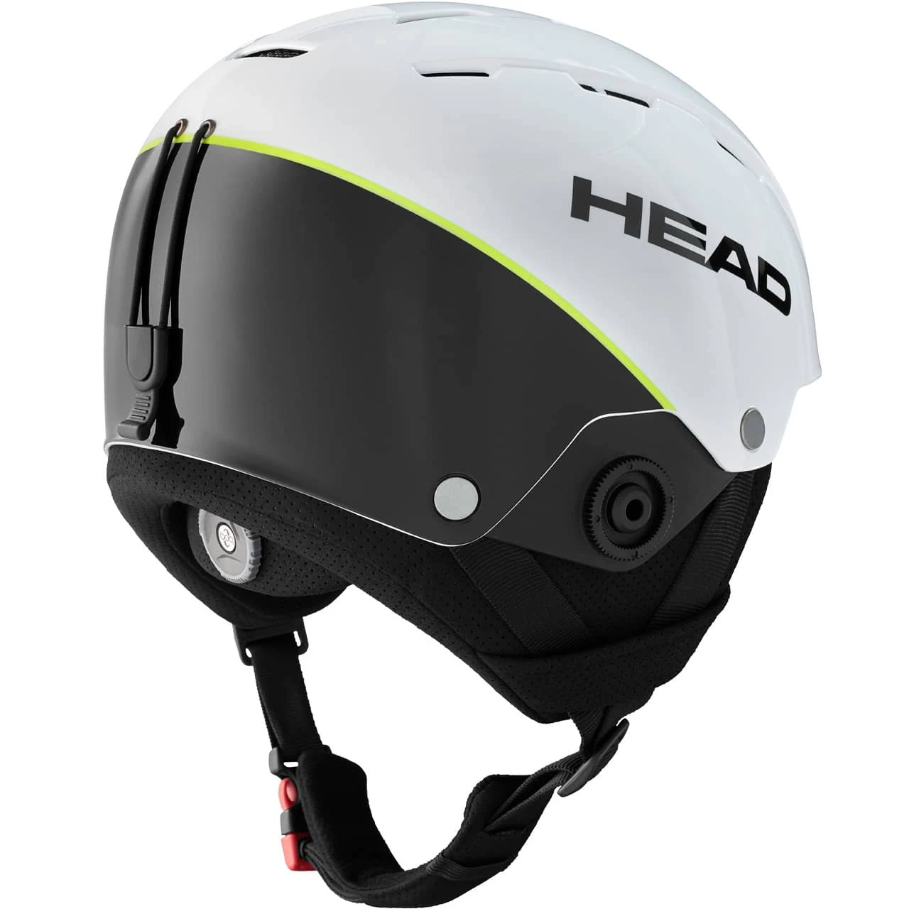 Head Team SL White/black + Chinguard 2 Head Team SL White/black + Chinguard - immagine 2