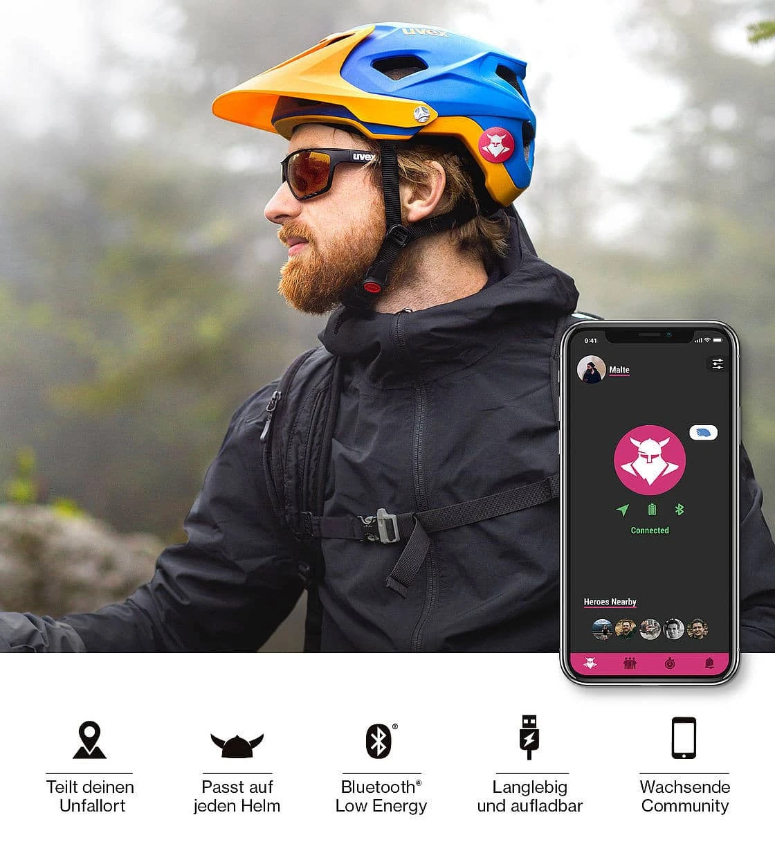 Uvex Tocsen Crashsensor Black 3 Uvex Tocsen Crashsensor Black - immagine 3