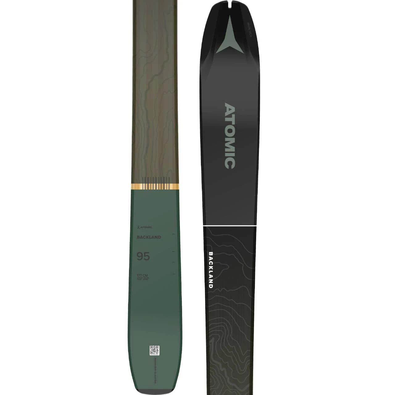 Atomic Backland 95 Black/green (2022/23) 1 Atomic Backland 95 Black/green (2022/23)