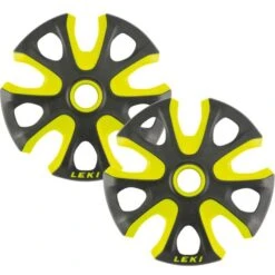 Leki Big Mountain Basket 2K 95 Mm Neonyellow/black (paio)