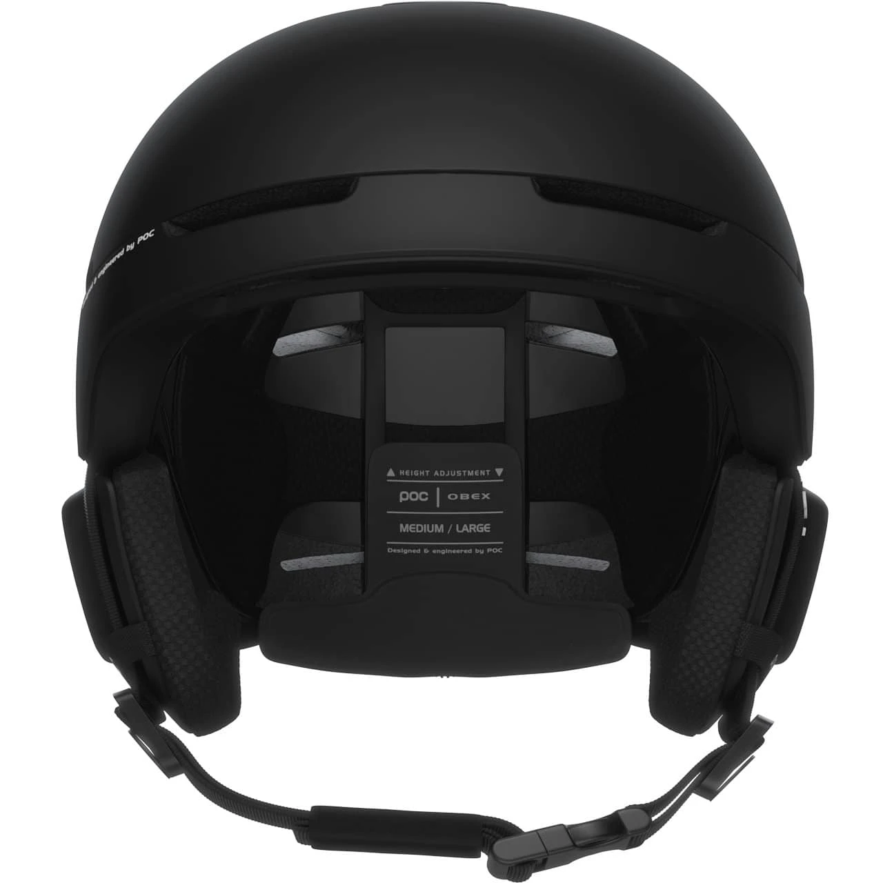 POC Obex Mips Communication Uranium Black Matt 4 POC Obex Mips Communication Uranium Black Matt - immagine 4