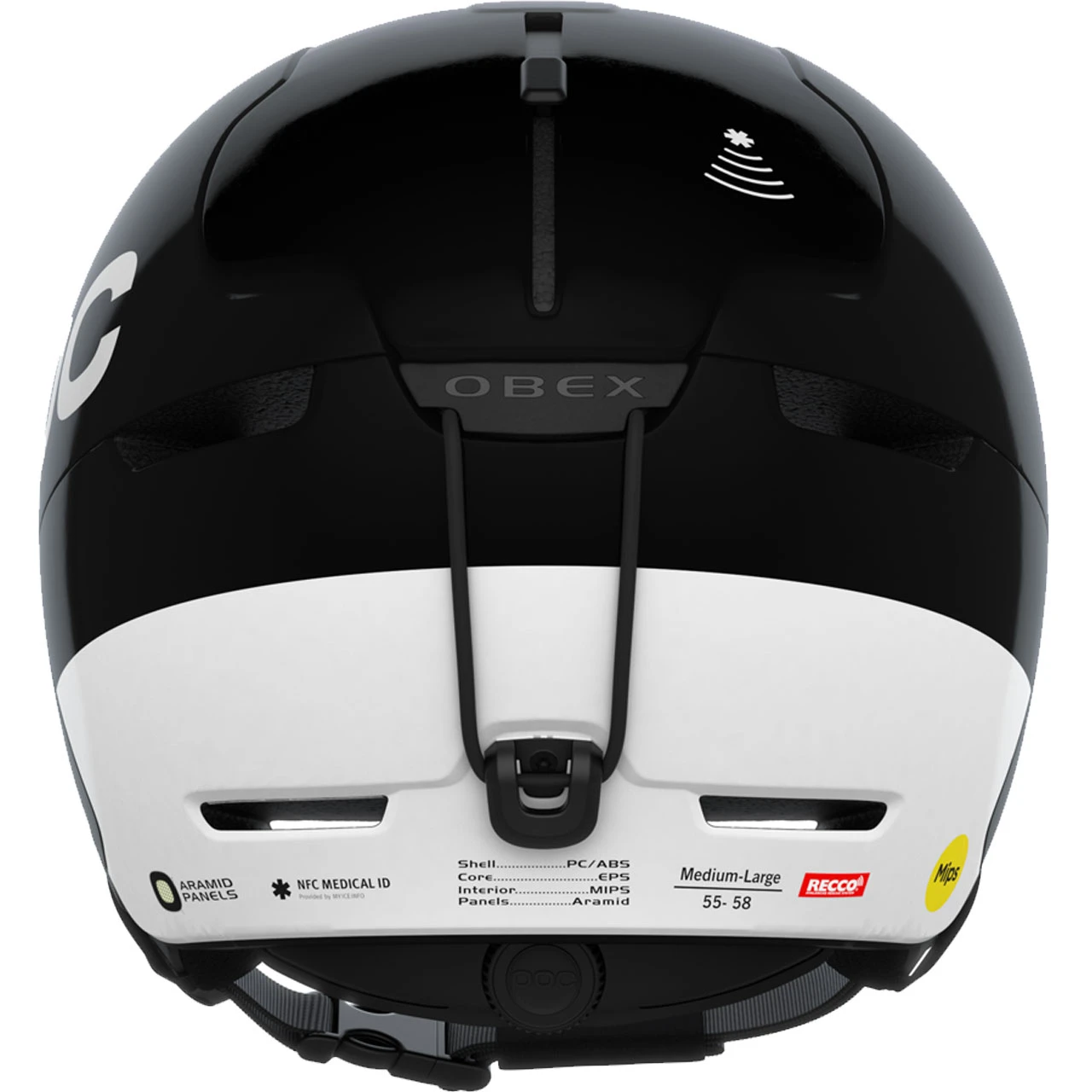 POC Obex BC Mips Uranium Black 3 POC Obex BC Mips Uranium Black - immagine 3