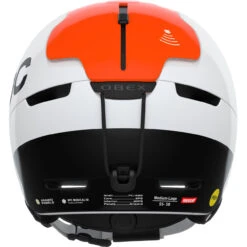 POC Obex BC Mips Hydro White/flo Orange AVIP -Attrezzatura Sci Negozio 21h POC 10114 8043 3