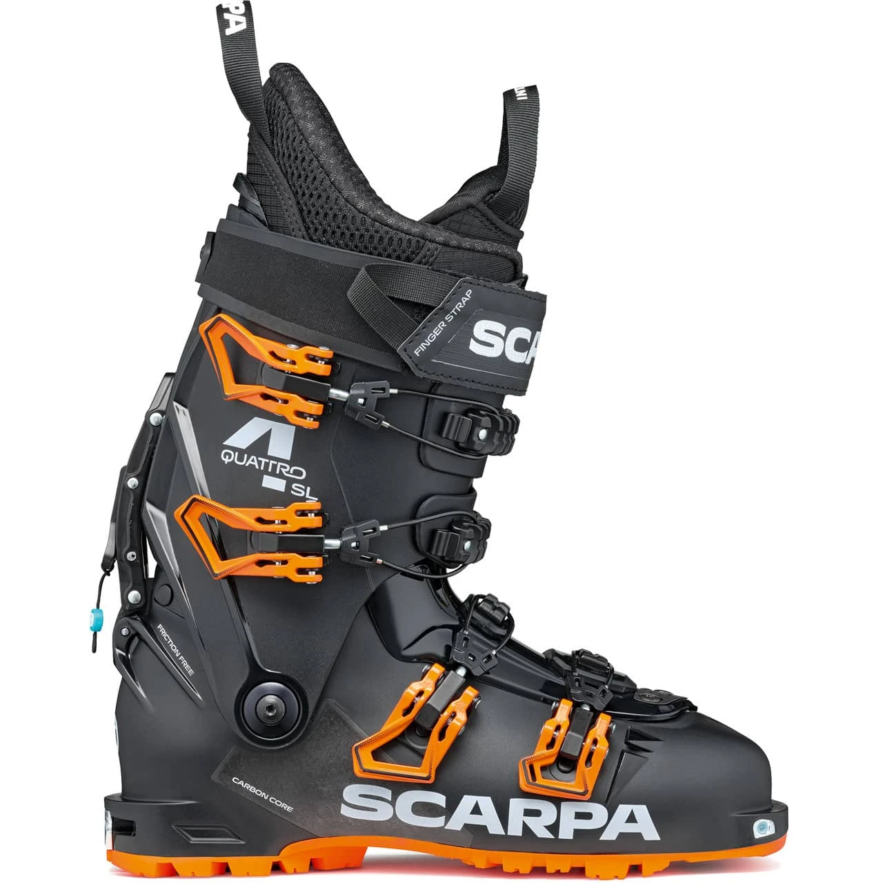 Scarpa 4-Quattro SL Black/orange 1 Scarpa 4-Quattro SL Black/orange
