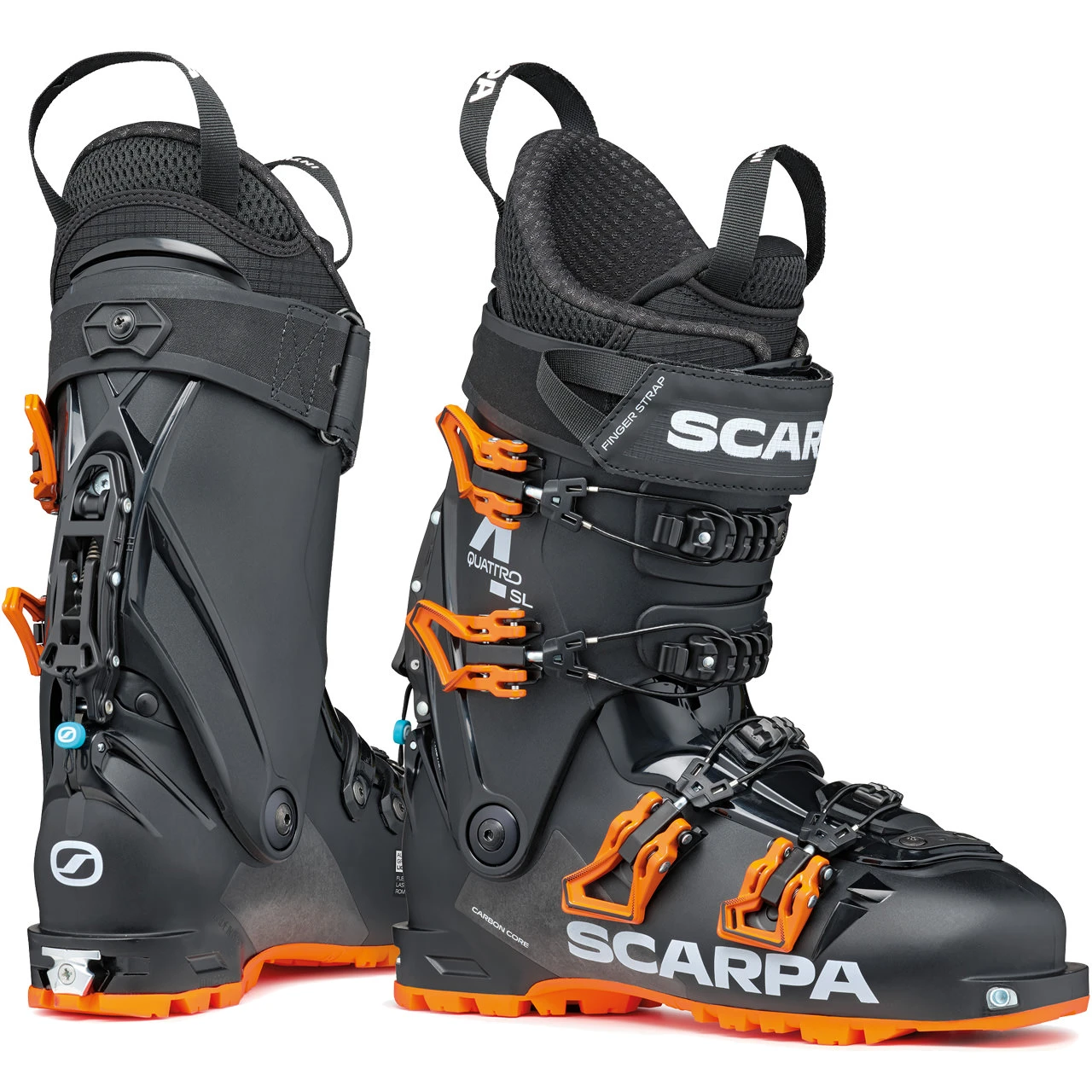 Scarpa 4-Quattro SL Black/orange 3 Scarpa 4-Quattro SL Black/orange - immagine 3