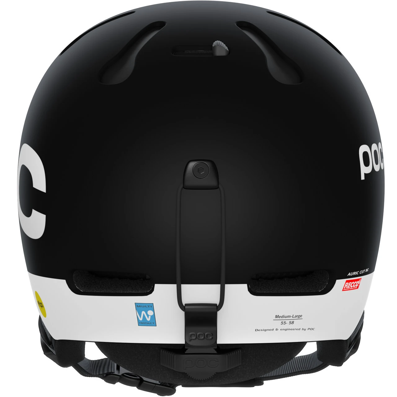 POC Auric Cut BC Mips Uranium Black Matt 3 POC Auric Cut BC Mips Uranium Black Matt - immagine 3