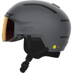 Salomon Driver Prime Mips Grey Sigma Photo Poppy Red -Attrezzatura Sci Negozio 22 driver prime mips L470102 3