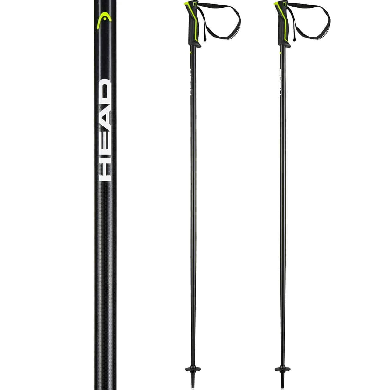 Head Frontside Anthracite/yellow Poles 2 Head Frontside Anthracite/yellow Poles - immagine 2