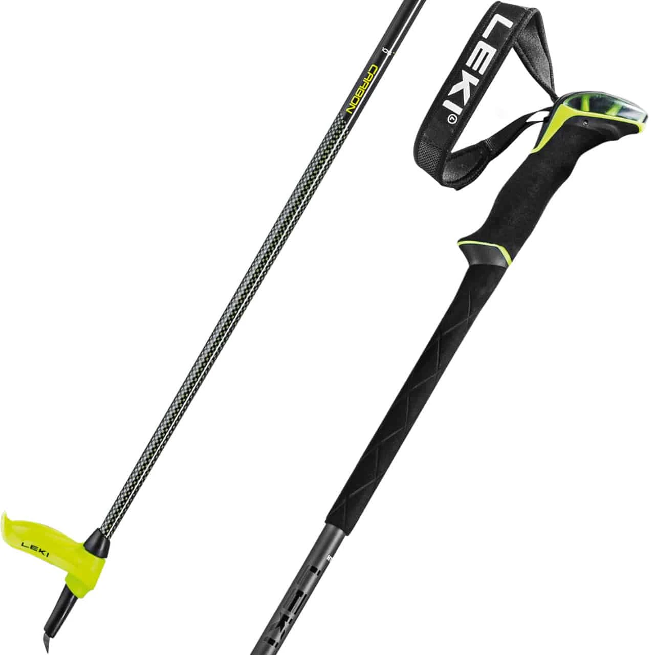 Leki Guide Lite 2 Carbon Dark Anthra/neonyellow/black 1 Leki Guide Lite 2 Carbon Dark Anthra/neonyellow/black