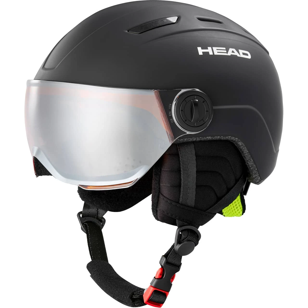 Head Mojo Visor Black 1 Head Mojo Visor Black