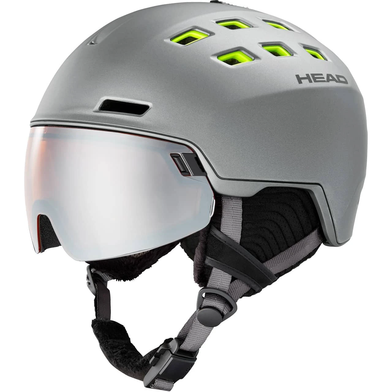 Head Radar Anthracite/lime 1 Head Radar Anthracite/lime