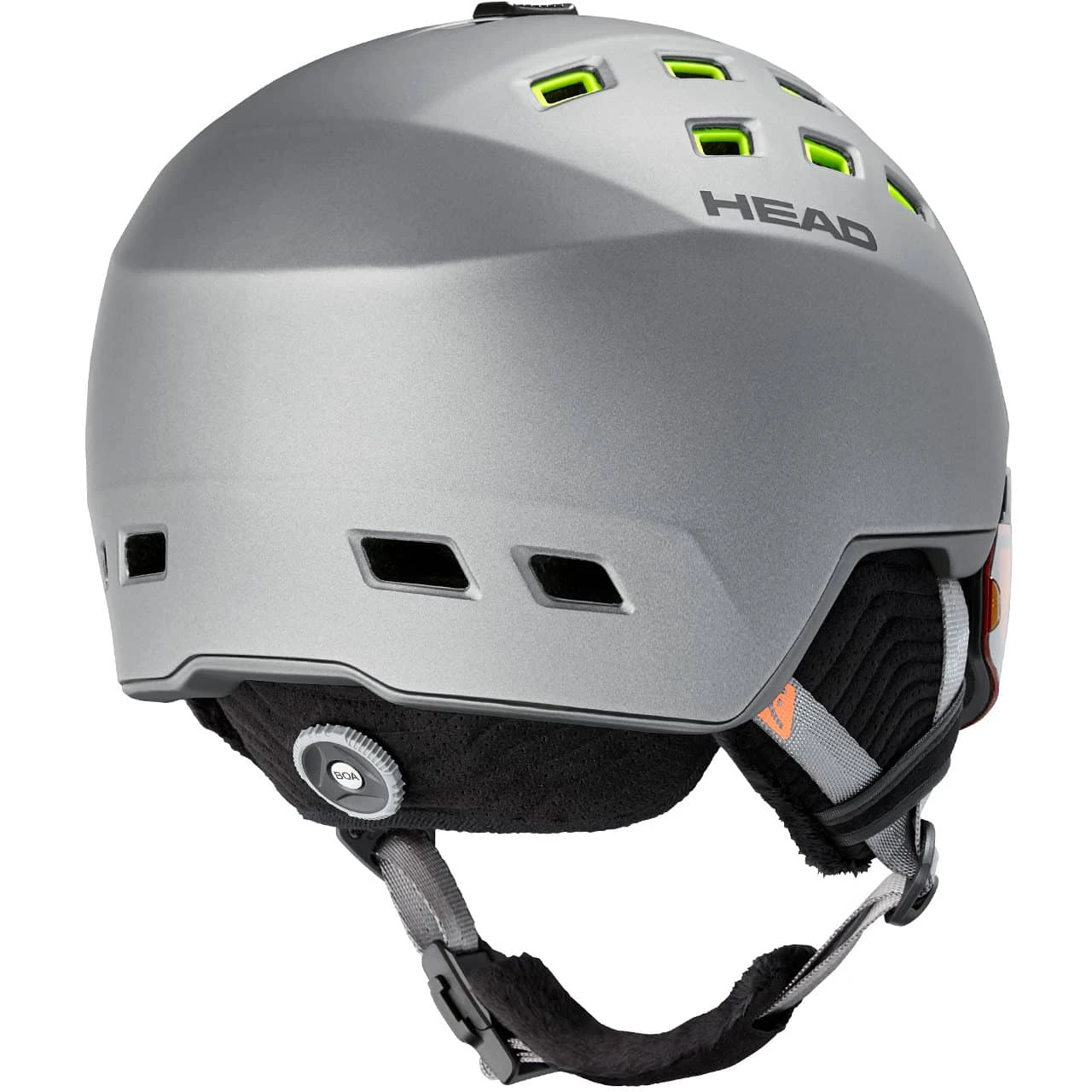 Head Radar Anthracite/lime 2 Head Radar Anthracite/lime - immagine 2