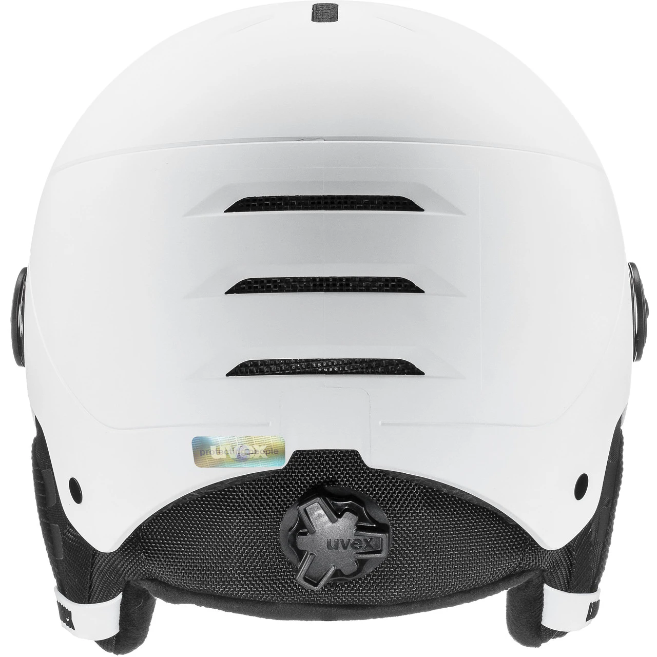 Uvex Rocket Jr. Visor White-black Matt 2 Uvex Rocket Jr. Visor White-black Matt - immagine 2