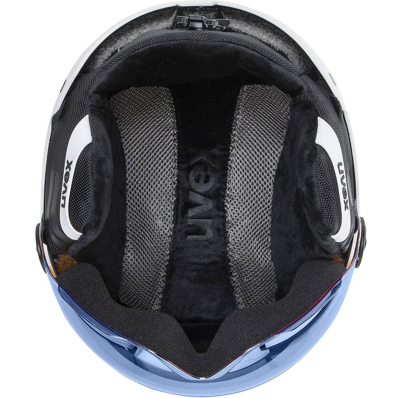 Uvex Rocket Jr. Visor White-black Matt 6 Uvex Rocket Jr. Visor White-black Matt - immagine 6