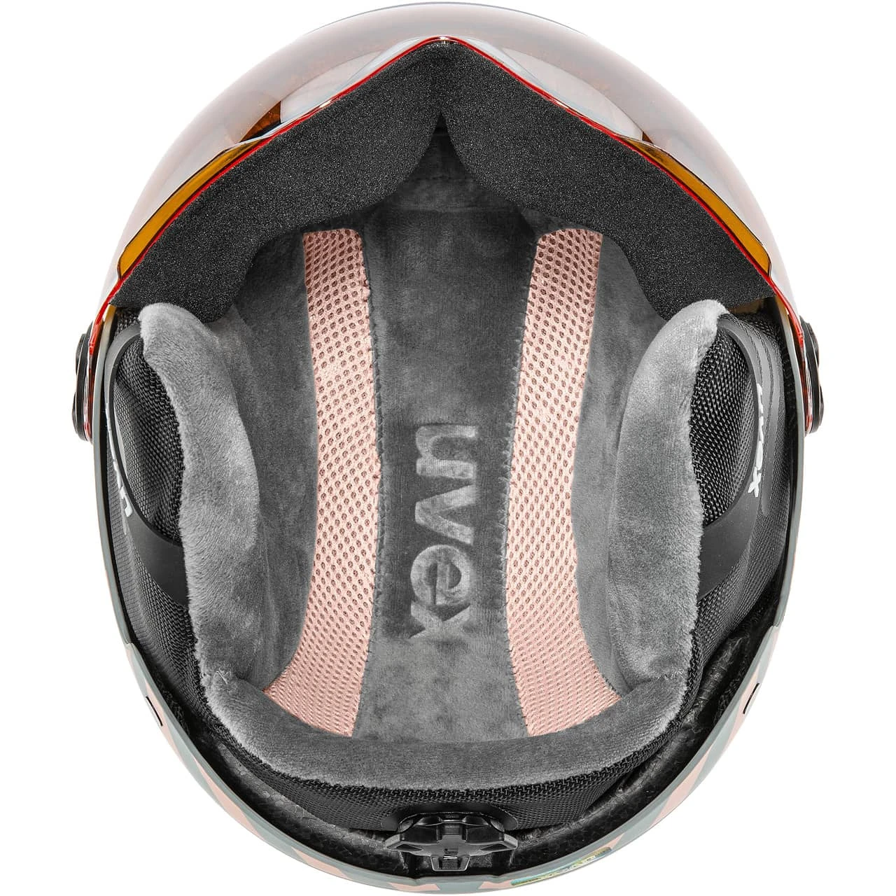 Uvex Rocket Jr. Visor Rhino-blush Matt 6 Uvex Rocket Jr. Visor Rhino-blush Matt - immagine 6