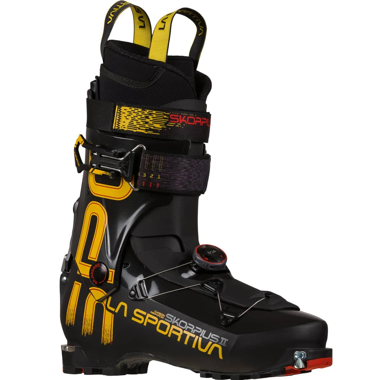 La Sportiva Scorpius CR II Black/yellow 1 La Sportiva Scorpius CR II Black/yellow