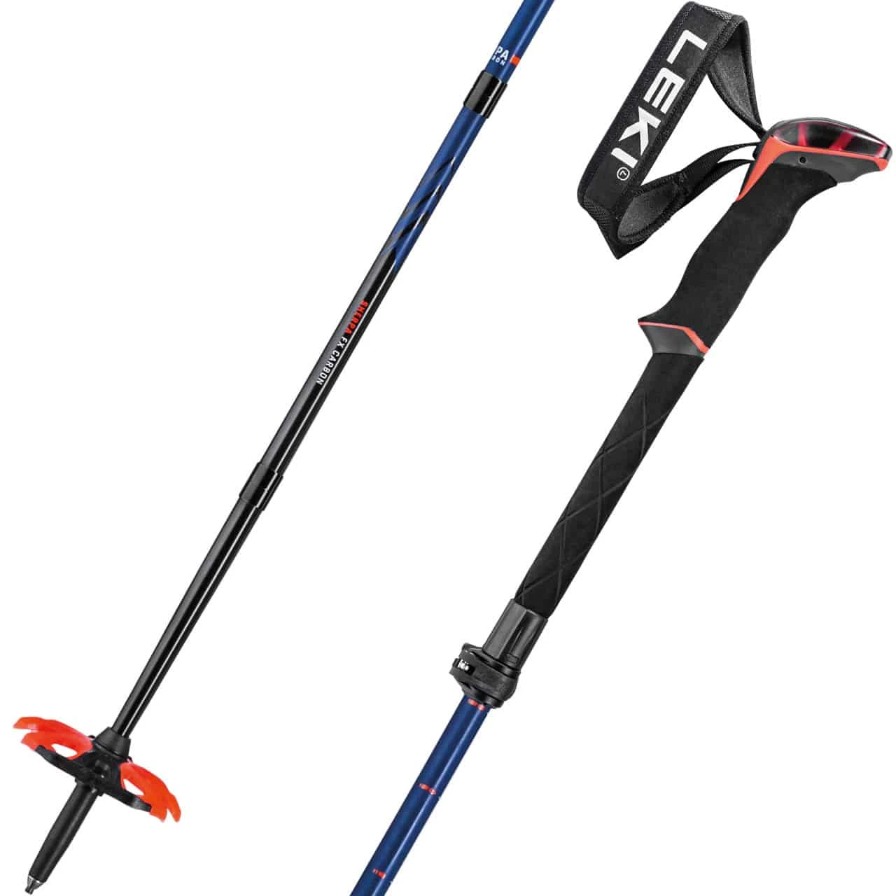 Leki Sherpa FX Carbon Midnight Blue/darkblue/bright Red 1 Leki Sherpa FX Carbon Midnight Blue/darkblue/bright Red