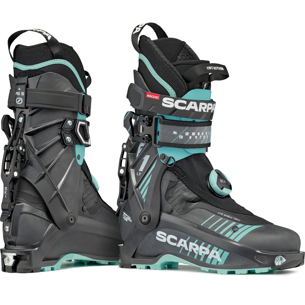 Scarpa F1 LT W Carbon/aqua 3 Scarpa F1 LT W Carbon/aqua - immagine 3