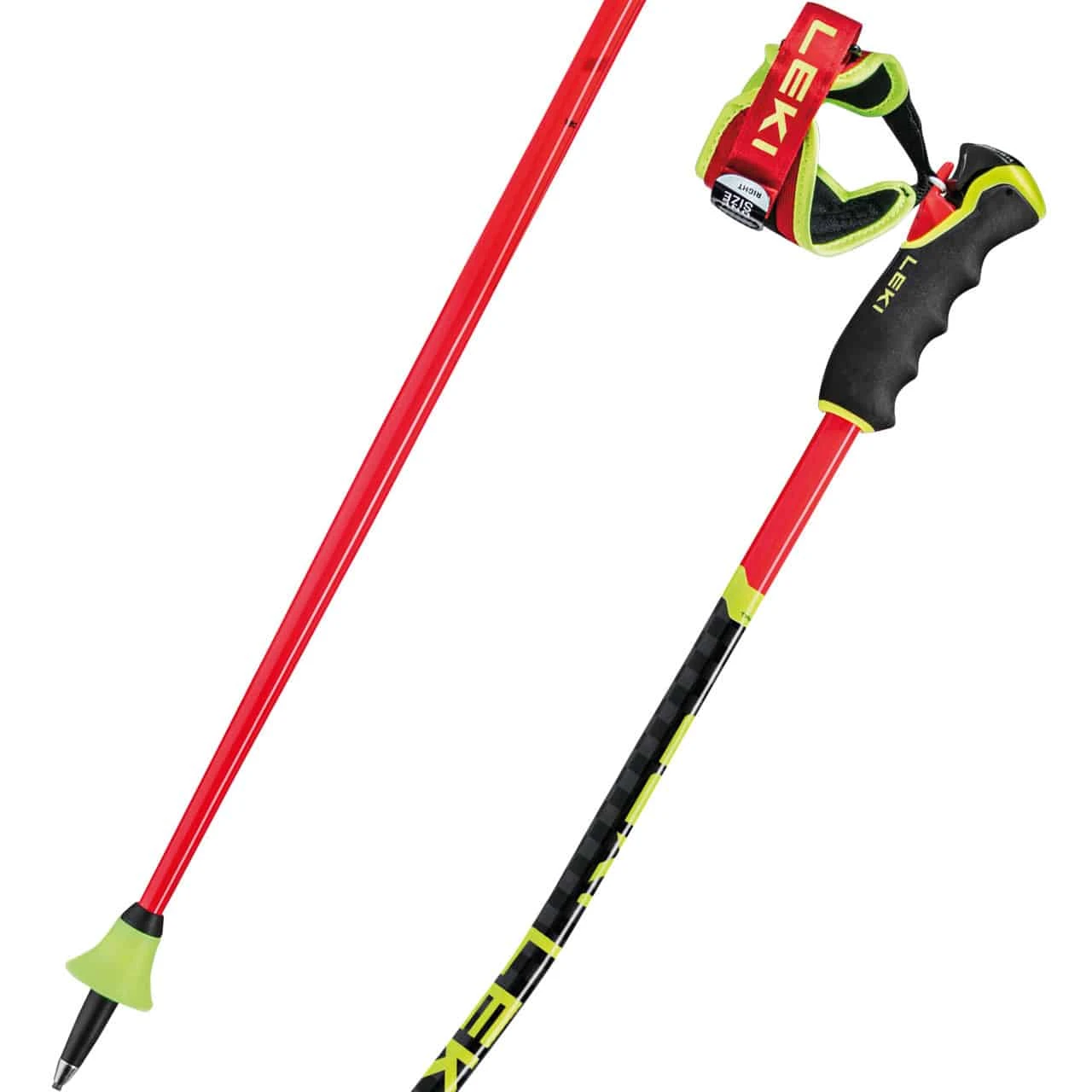 Leki WCR Carbon GS 3D Bright Red/black/neonyellow 1 Leki WCR Carbon GS 3D Bright Red/black/neonyellow