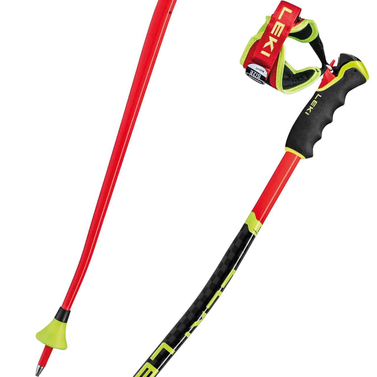 Leki WCR SG/DH 3D Bright Red/black/neonyellow 1 Leki WCR SG/DH 3D Bright Red/black/neonyellow