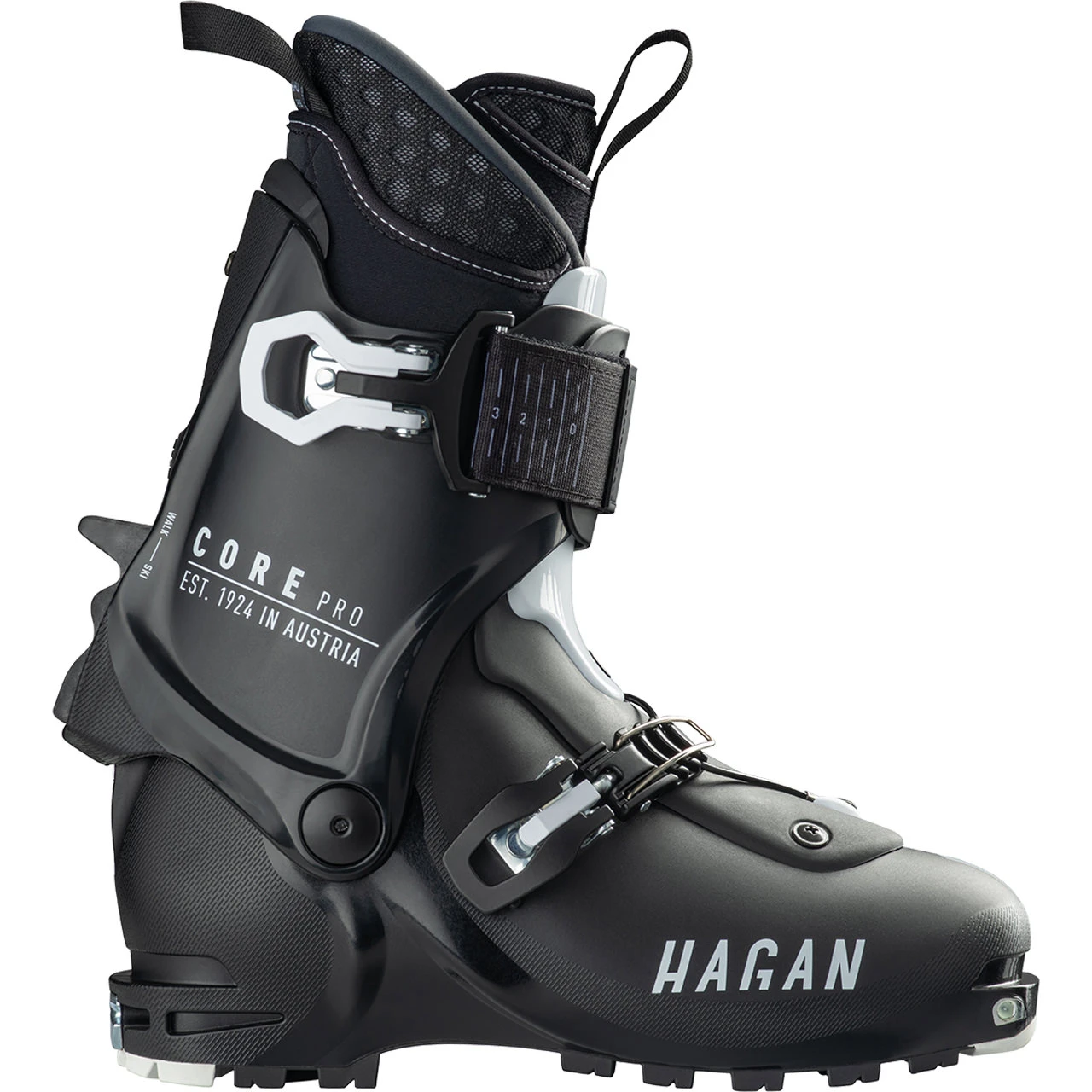 Hagan Core Pro Carbon Black/black/white 1 Hagan Core Pro Carbon Black/black/white