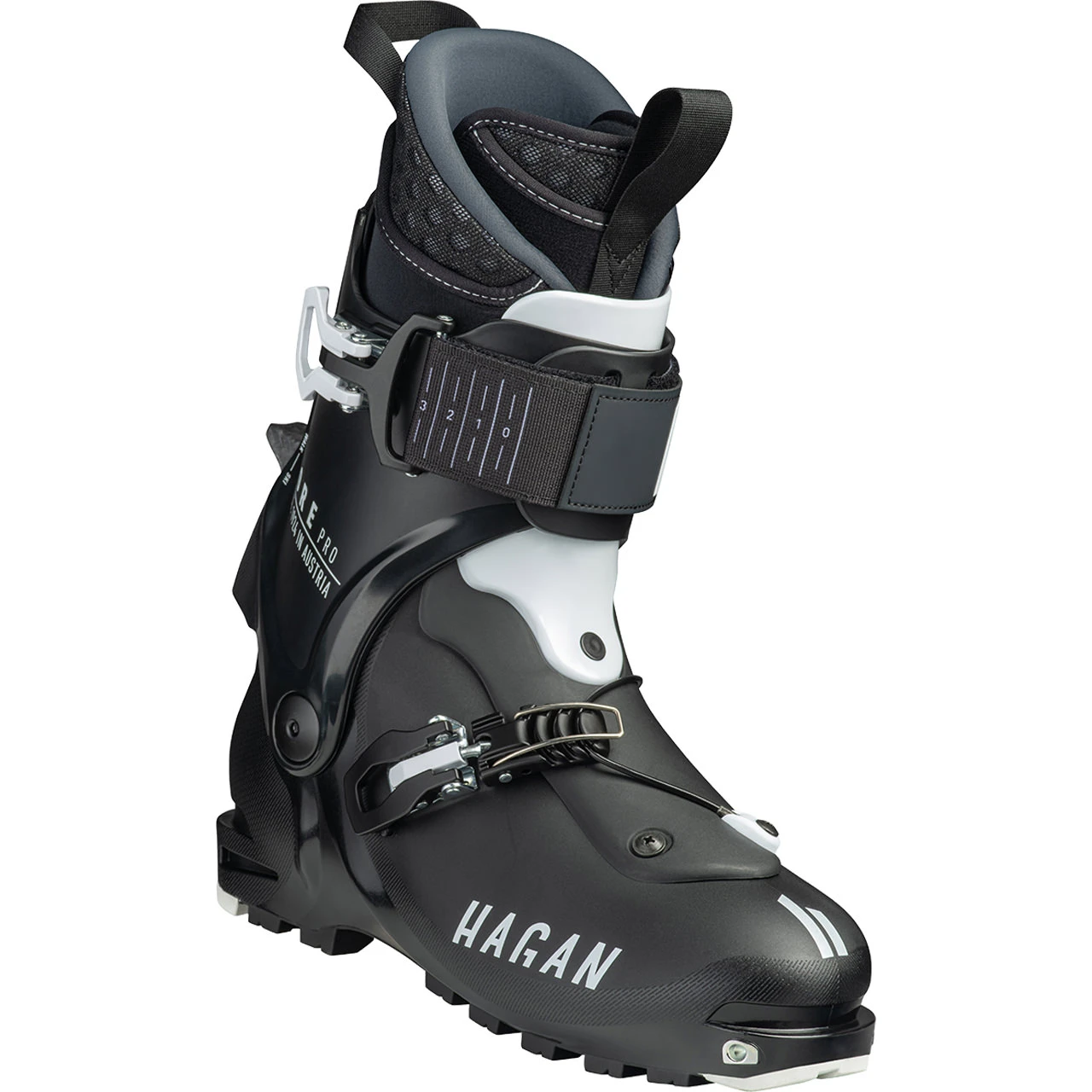 Hagan Core Pro Carbon Black/black/white 2 Hagan Core Pro Carbon Black/black/white - immagine 2